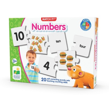 Puzzle Potriveste Numerele - Eng The Learning Journey - 1